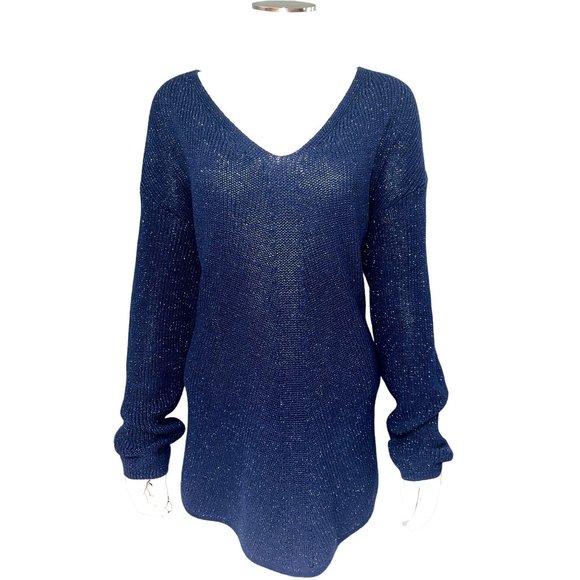 A.N.A. A New Approach Black Red Purple Geometric Print Roll Tab Sleeves Size XL - Picture 1 of 10